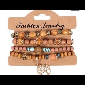 Wooden Beads Bracelet